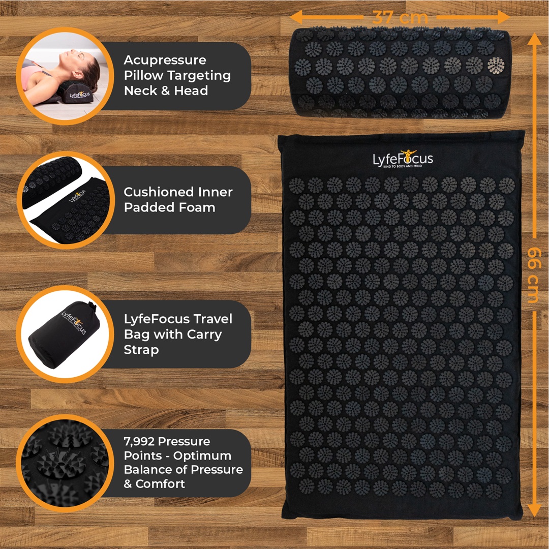 Acupressure Mat Black - Image 5