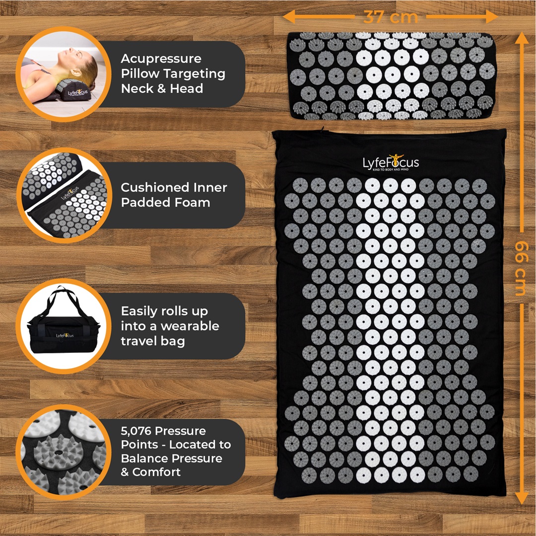 Acupressure Mat Grey - Image 3