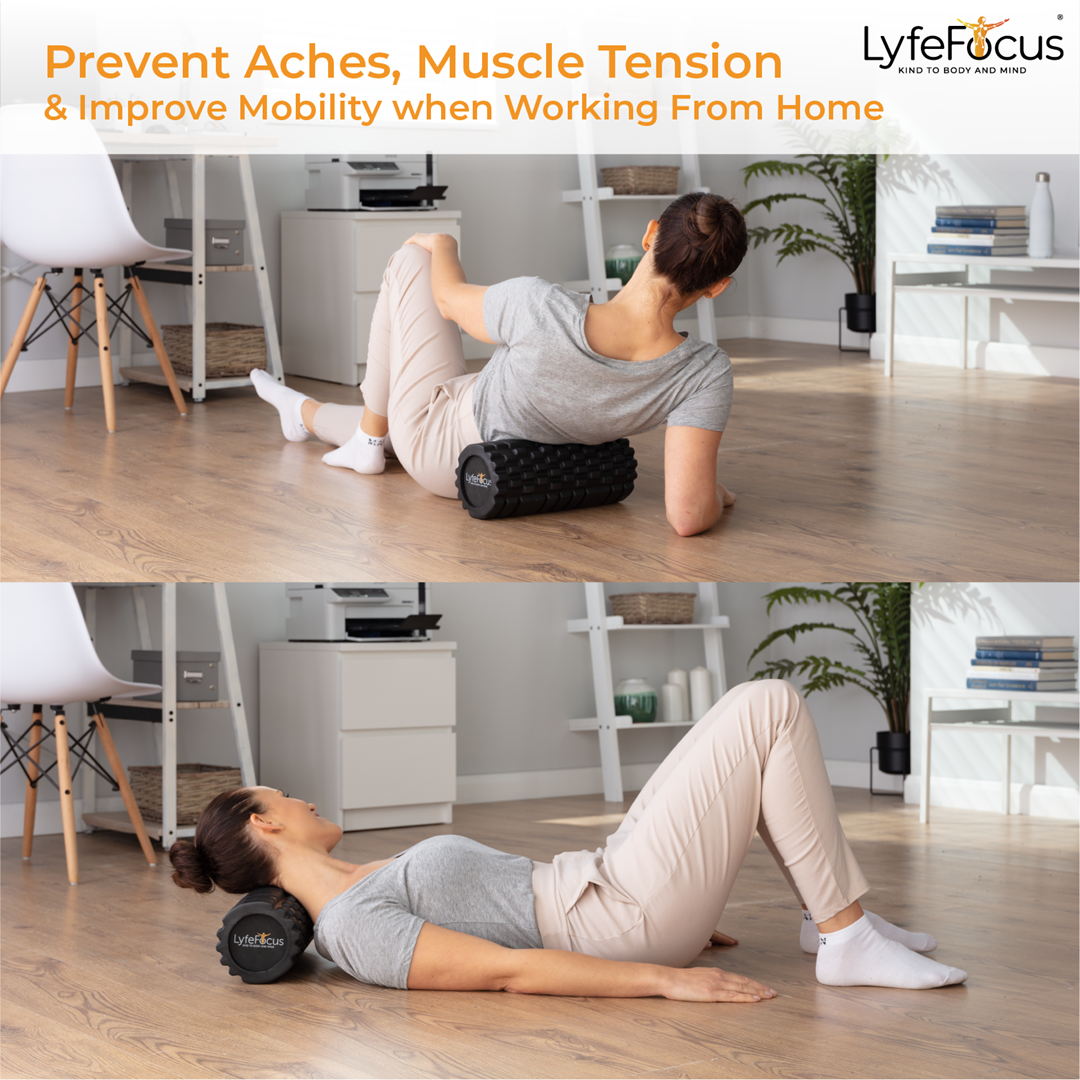 Foam Roller Black - Image 4
