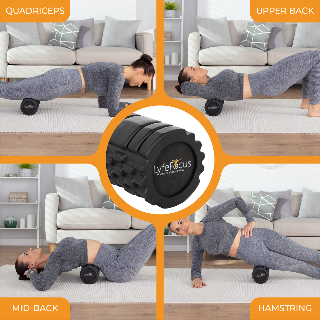 Foam Roller Black - Image 5