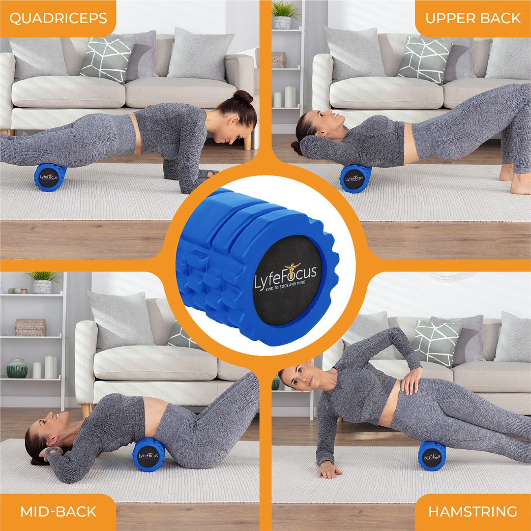 Foam Roller Blue - Image 5