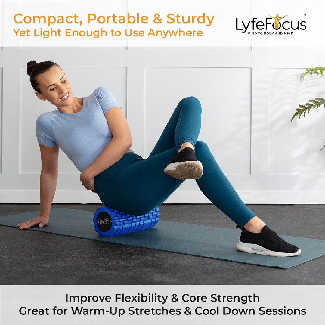 Foam Roller Blue - Image 6