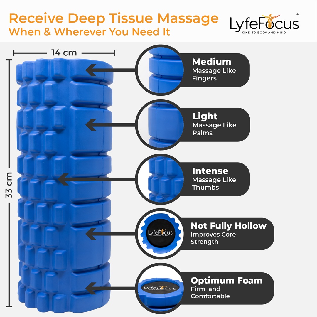 Foam Roller Blue - Image 7