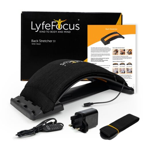 Heated Back Stretcher Black